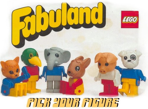 Lego fabuland figures and - fabuland,