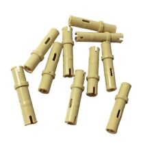 Lego 32556 Technic Pin 3L without Friction Ridges Tan (Pack of 10)