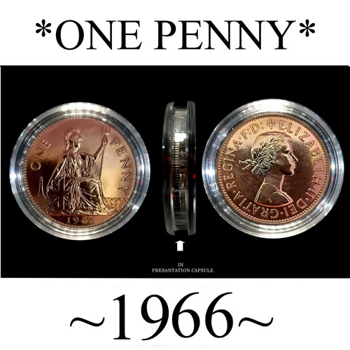 1966 one penny ideal for - one,