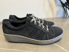 Navy Shoes M&S Footglove Size