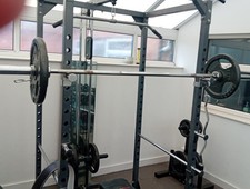 Squat Rack With  140kg Of