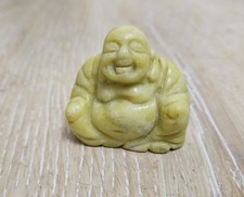 Small Oriental Carved Yellow