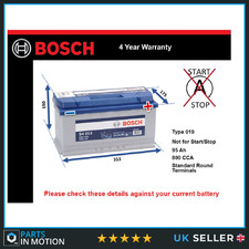 Car Battery S4013 Bosch 019