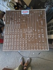 Workshop Display Board  No 137 - Sockets And Spanners. Challenger By Proto Tools