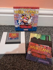 Wario Land (Nintendo Virtual Boy, 1995)  Boxed with Manual VGC