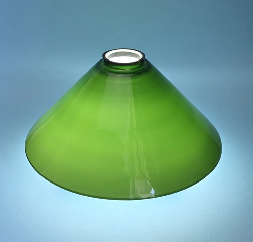 Antique green emerald - green, glass