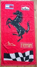 Rare Vintage towel Ferrari Michael Schumacher Marlboro Tommy Hilfiger collection