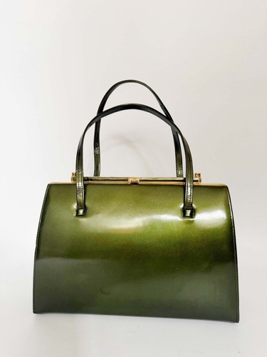 Vintage real leather handbag