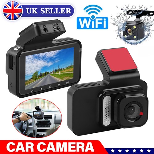 Car camera recorder wifi dual - car,
