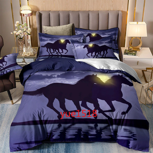 New sunset horse - new, quilt