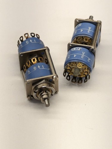 Rotary selector switch - 1, 2