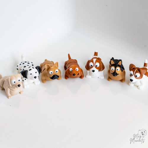Printed cute dog - 3d,