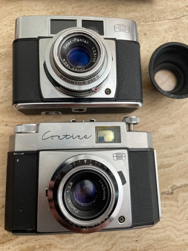 Job lot zeiss ikon contina - lot, x2
