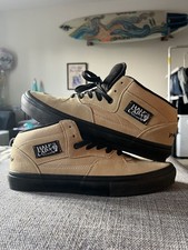 Men's Vans Skate Half Cab Elijah Berle Signature Shoe Khaki Black Sz. 10.5 UK