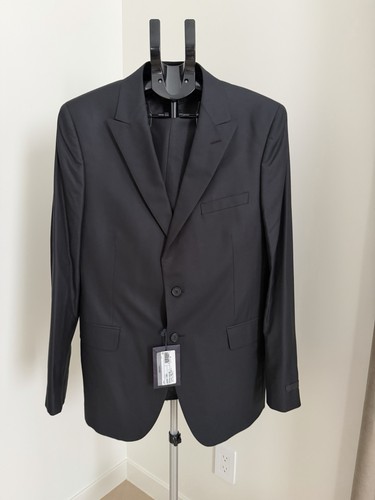 Prada black wool silk - prada,