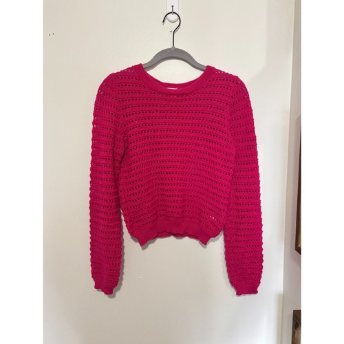 Poof apparel hot pink - pink, crochet