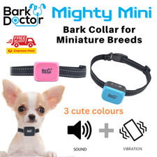 Bark Doctor Mighty Mini 3.0 Antibark Dog Collar for Maltese Shitzu Poodle 2-12kg