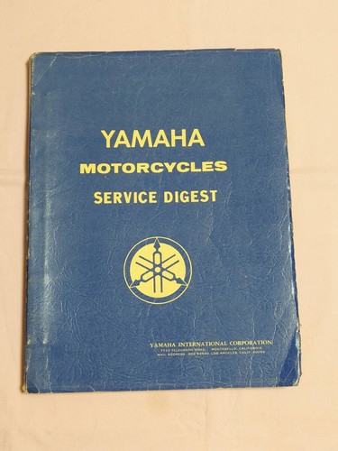 Yamaha service digest - service,