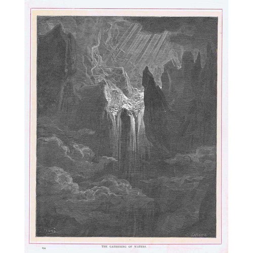 The gathering - of, waters