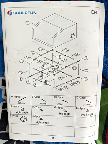 Sculpfun laser engraver - sculpfun, b1
