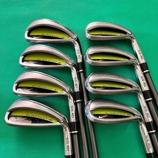 Nike SLINGSHOT 4D Iron Set 8pcs 4-Pw,Aw Stiff S Original Graphite Golf Clubs