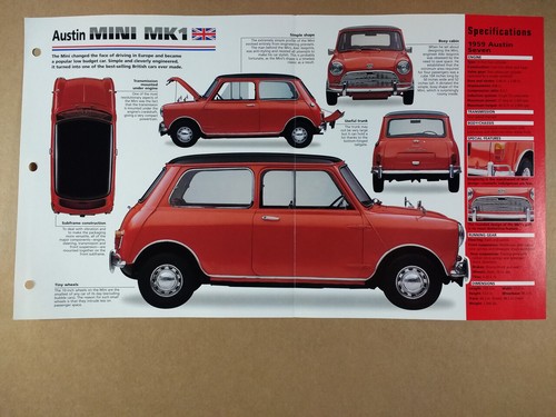 1959 austin mini - 1959, seven