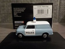 1/76  Scale, Mini Van West Mercia Police (Panda car), Oxford Diecast. 76