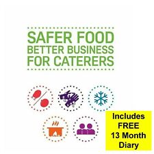 Safer Food Better Business Caterers 2025 SFBB + 13 Month Diary + Temp in 1 Book.