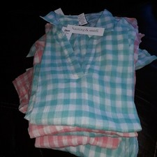 women’s M L Cotton Gauzy