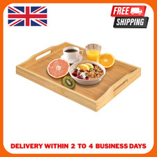 Bamboo Serving Tray With