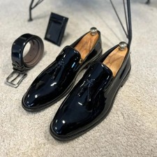 New Mens Loafers Patent