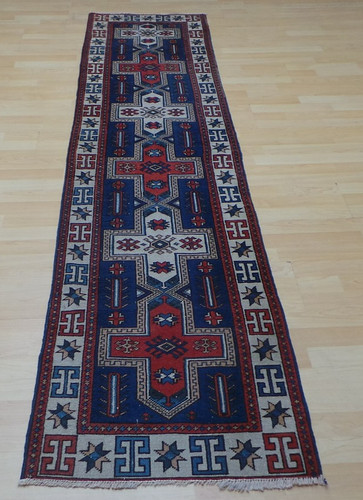 Hand made hall runner carpet - hand,
