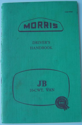 Morris cwt van - morris, jb