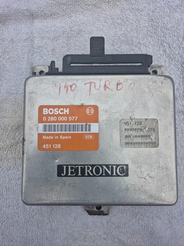 Bosch jetronic 2 - 2.2, ecu
