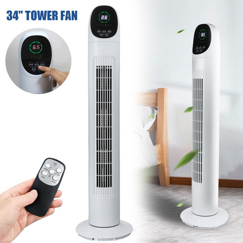 Tower fan oscillating air - 34",