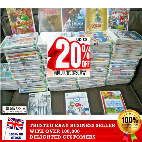 Nintendo wii games multi - nintendo,