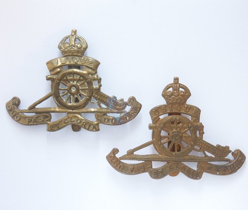 Royal artillery cap badges 2 - artillery,