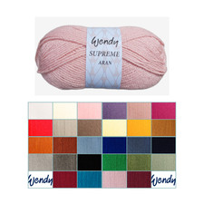 Wendy Supreme Aran wool/Yarn