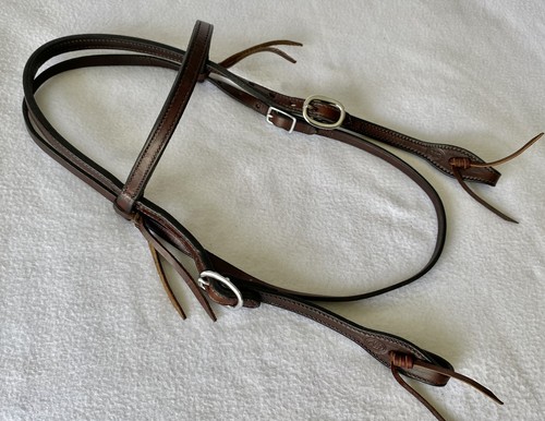 Bar double stitch bridle - j,
