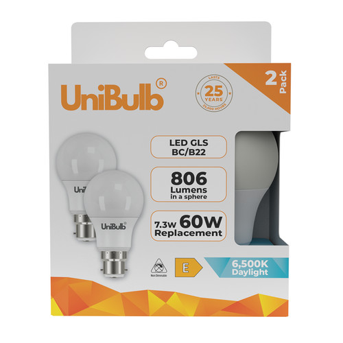 Unibulb gls b22 - b22, led