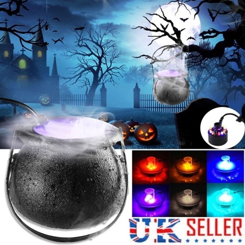 Halloween witch pot smoke - halloween,