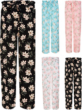 Harem Wide Leg Trousers Ladies