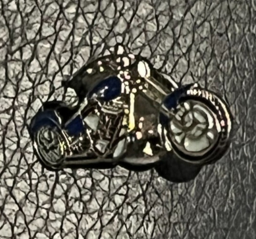 Motorcycle pin badge chopper - badge,