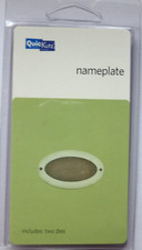 2" QuicKutz NAMEPLATE KS-0273