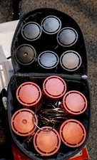 Nicky Clarke 12 Classic Travel Style Compact Heated Rollers Hair Curlers Boxed