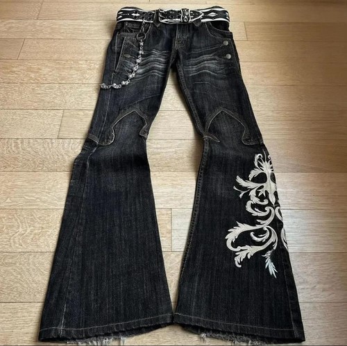 Women black denim jeans - women's,