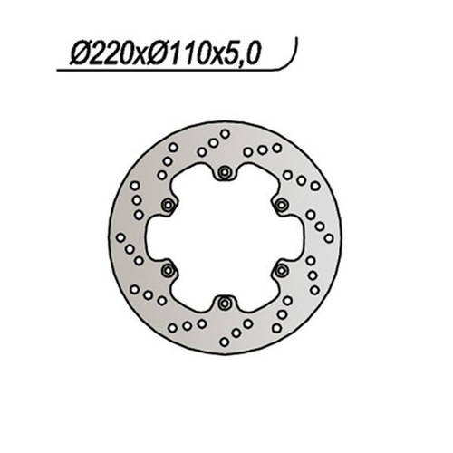 Rear brake disc - brake, stark