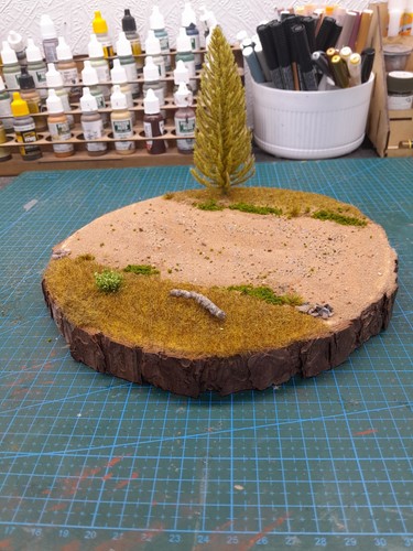Diorama base scratch - base, 1/35