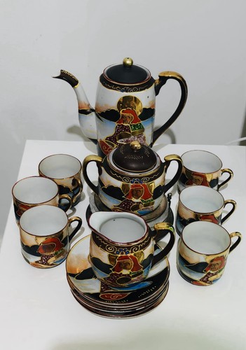 Vintage hand painted - painted, japanese