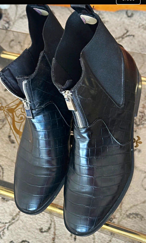 Stradivarius black croc - stradivarius,